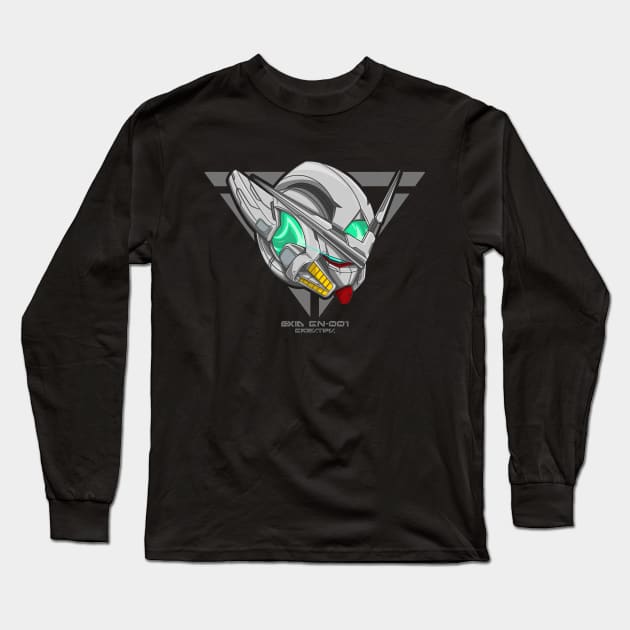 Exia Head Long Sleeve T-Shirt by garistipis